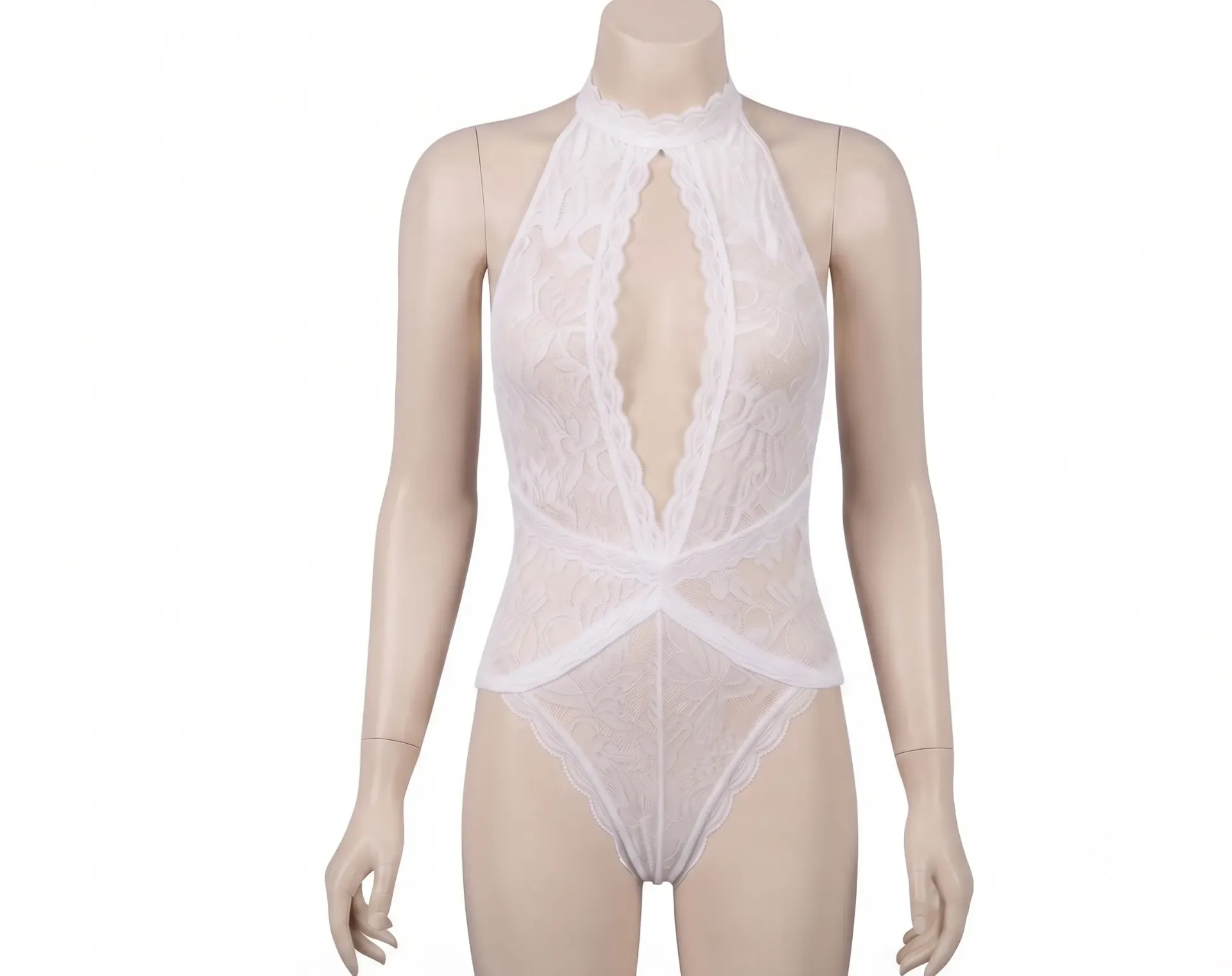 Body en Dentelle Finesse Dos Nu et Col Licou