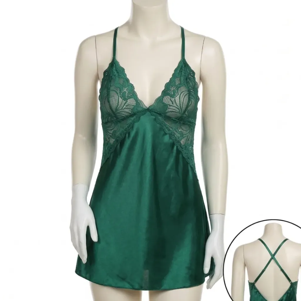 Sexy Babydoll with Criss-Cross Back Straps